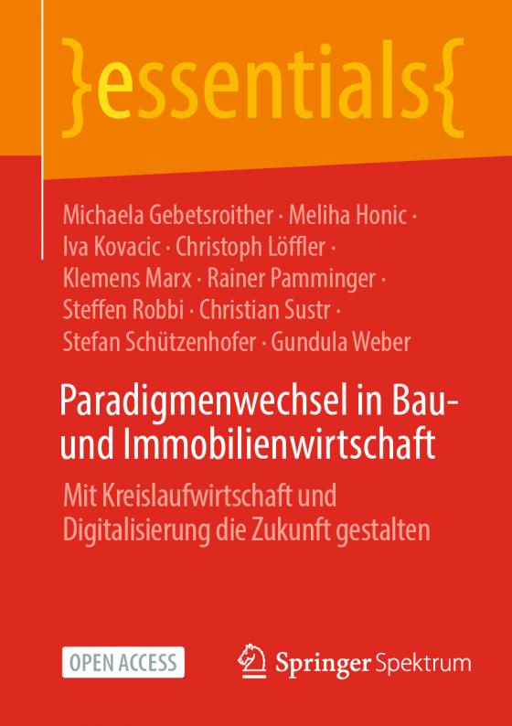 Cover-Bild Paradigmenwechsel in Bau- und Immobilienwirtschaft