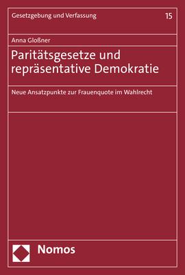 Cover-Bild Paritätsgesetze und repräsentative Demokratie