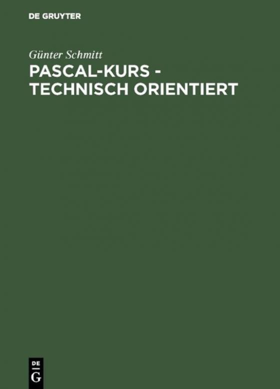Cover-Bild Pascal-Kurs - technisch orientiert