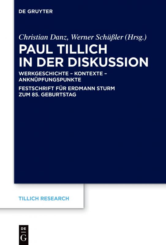Cover-Bild Paul Tillich in der Diskussion