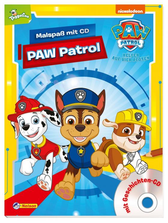 Cover-Bild PAW Patrol Ausmalbilder: Malspaß mit CD