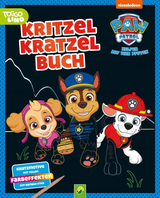 Cover-Bild PAW Patrol Kritzel-Kratzel-Buch für Kinder ab 4 Jahren