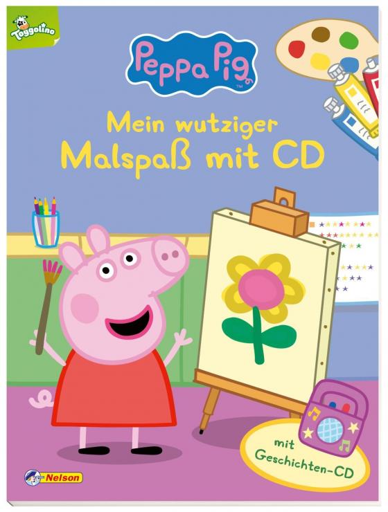 Cover-Bild Peppa: Mein wutziger Malspaß mit CD