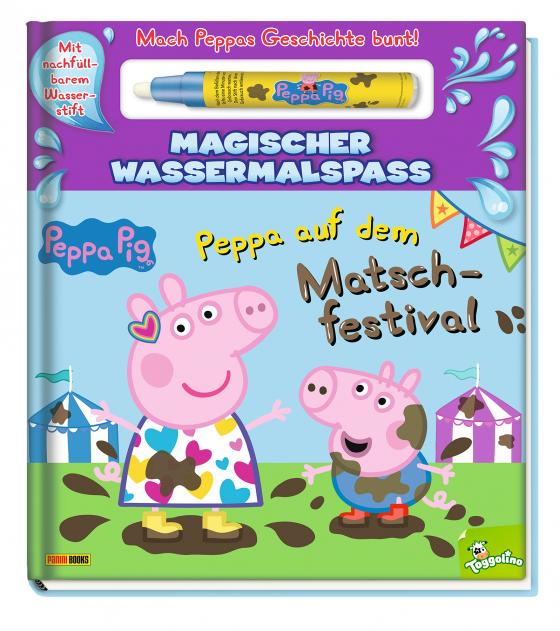 Cover-Bild Peppa Pig: Peppa auf dem Matschfestival - Magischer Wassermalspaß
