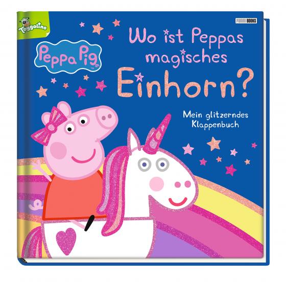 Cover-Bild Peppa Pig: Wo ist Peppas magisches Einhorn? - Mein glitzerndes Klappenbuch