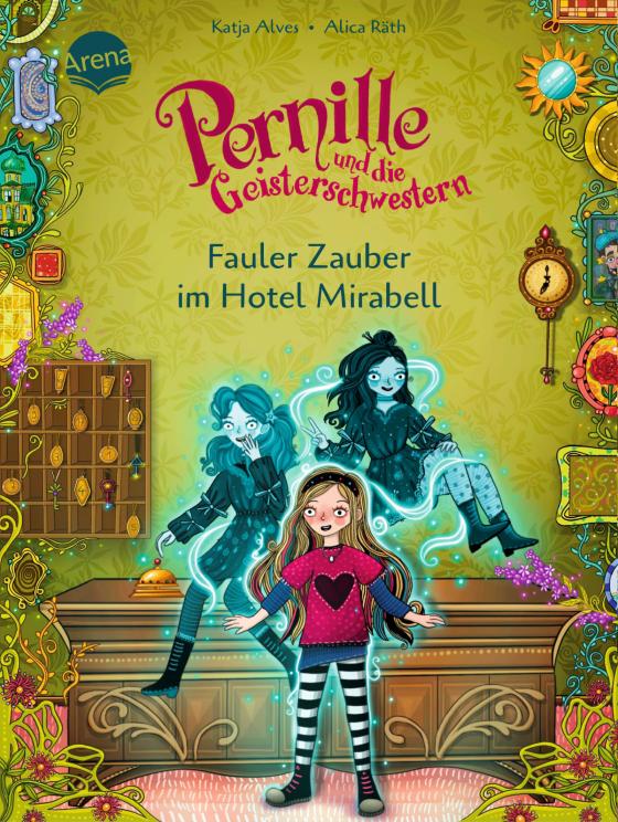 Cover-Bild Pernille und die Geisterschwestern (2). Fauler Zauber im Hotel Mirabell