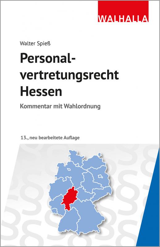 Cover-Bild Personalvertretungsrecht Hessen