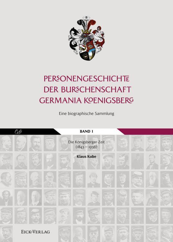 Cover-Bild Personengeschichte der Burschenschaft Germania Königsberg.