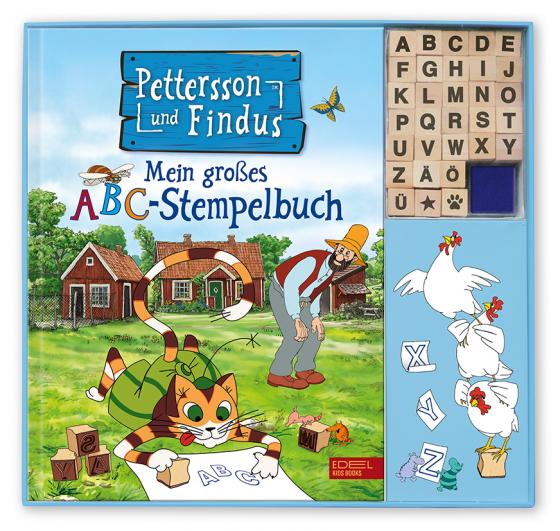 Cover-Bild Pettersson und Findus: Mein großes ABC-Stempelbuch