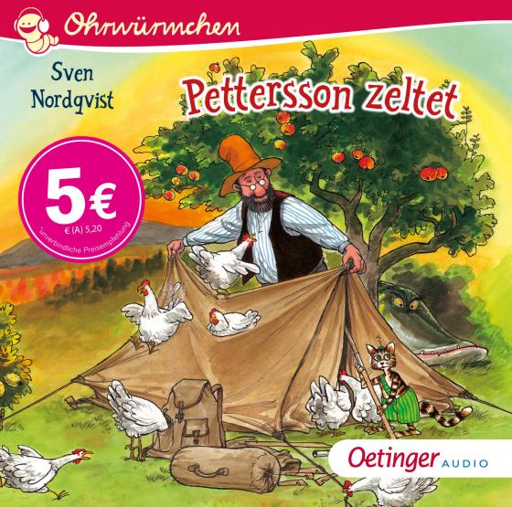 Cover-Bild Pettersson und Findus. Pettersson zeltet