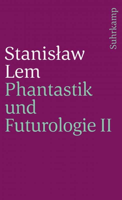 Cover-Bild Phantastik und Futurologie. 2. Teil