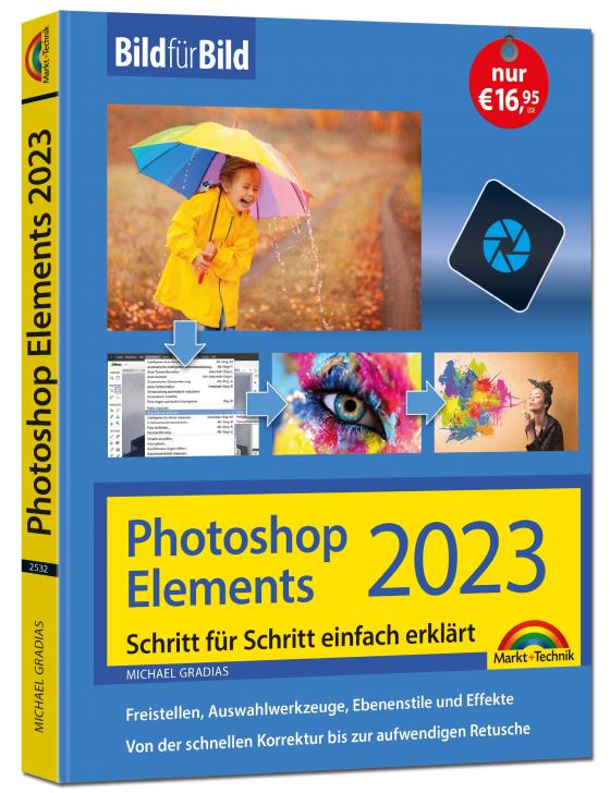 Cover-Bild Photoshop Elements 2023 Bild für Bild erklärt