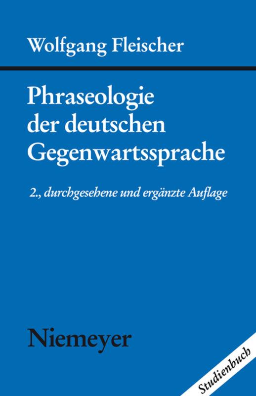 Cover-Bild Phraseologie der deutschen Gegenwartssprache