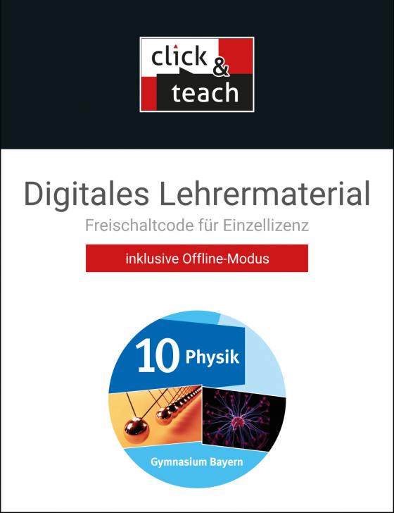 Cover-Bild Physik – Gymnasium Bayern / Physik Gymnasium BY click & teach 10 Box