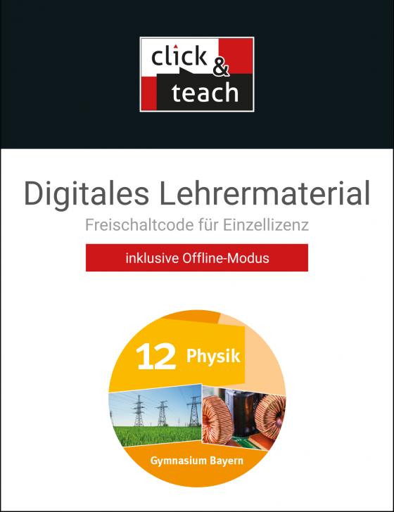 Cover-Bild Physik – Gymnasium Bayern Sek II / Physik BY click & teach 12 gA Box