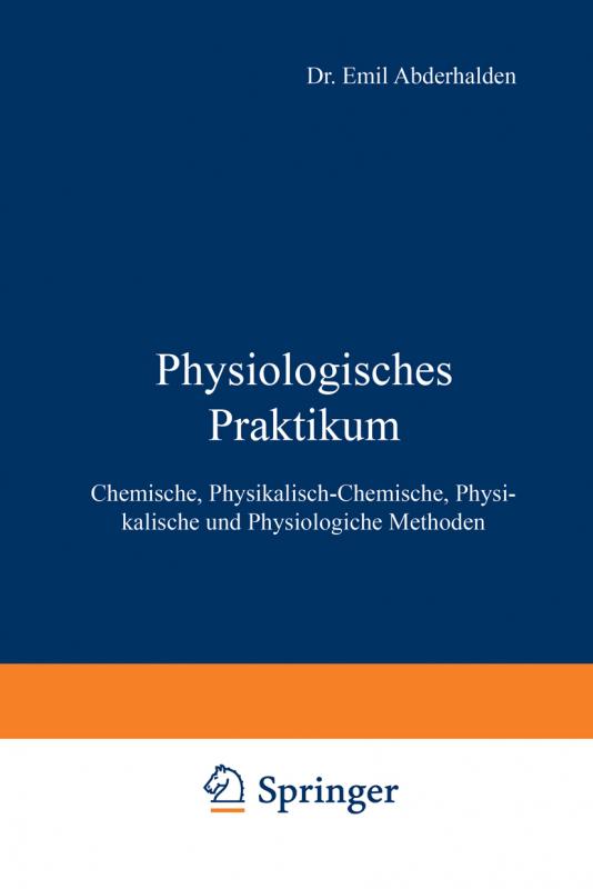 Cover-Bild Physiologisches Praktikum