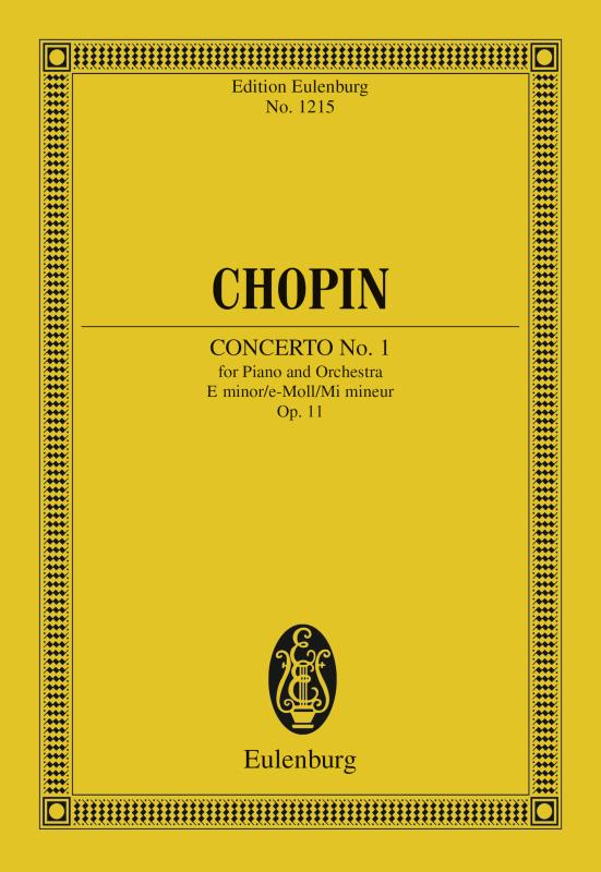 Cover-Bild Piano Concerto No. 1 E minor