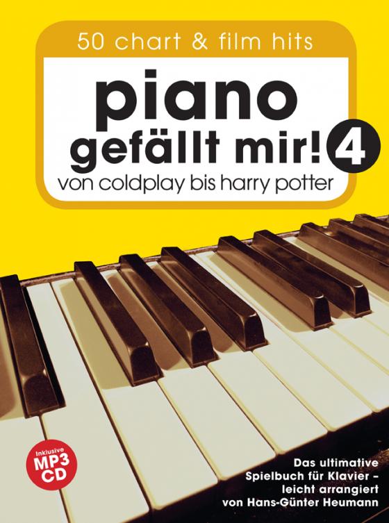 Cover-Bild Piano gefällt mir! 50 Chart & Film Hits - Band 4 mit MP3 CD
