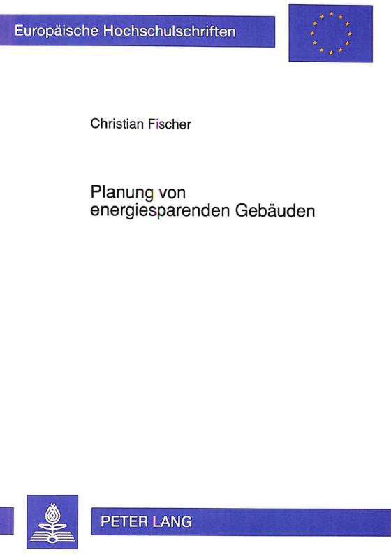 Cover-Bild Planung von energiesparenden Gebäuden