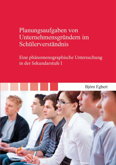 Cover-Bild Planungsaufgaben von Unternehmensgründern im Schülerverständnis