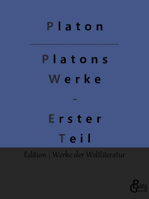 Cover-Bild Platons Werke - Erster Teil