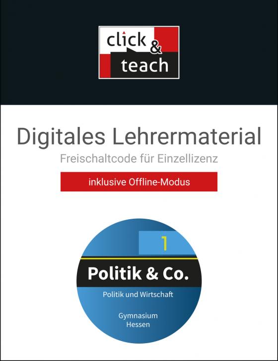 Cover-Bild Politik & Co. – Hessen - neu / Politik & Co. HE click & teach 1 Box - neu