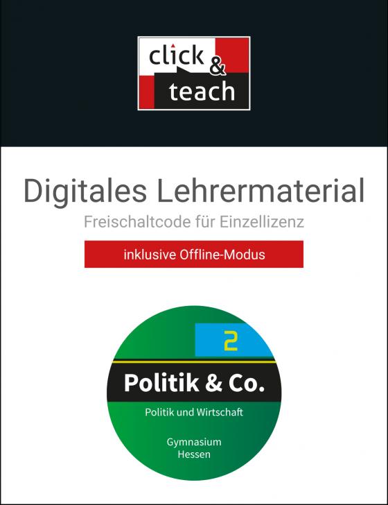 Cover-Bild Politik & Co. – Hessen - neu / Politik & Co. HE click & teach 2 Box - neu