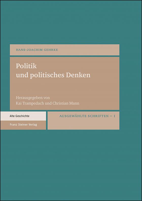 Cover-Bild Politik und politisches Denken
