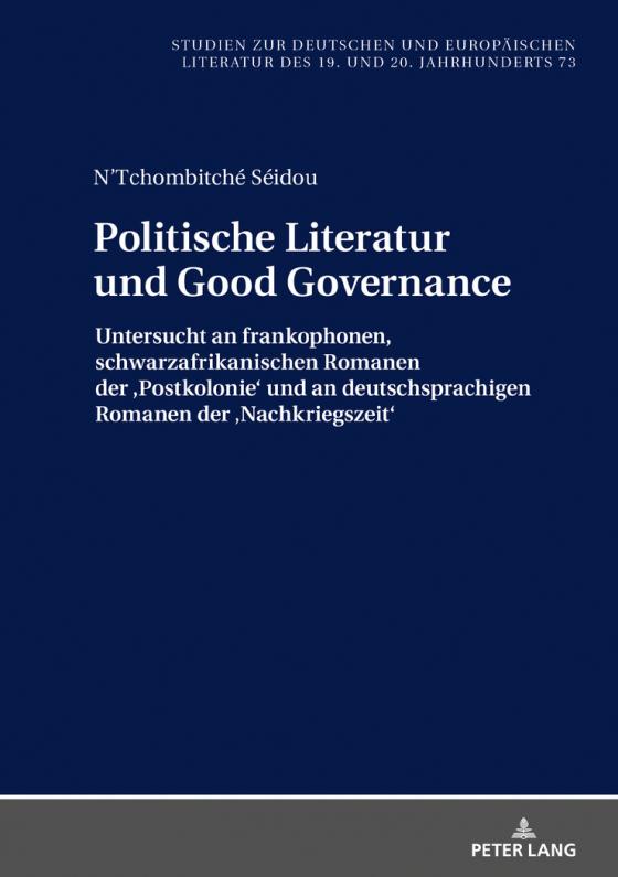 Cover-Bild Politische Literatur und Good Governance