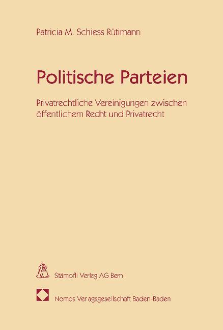 Cover-Bild Politische Parteien
