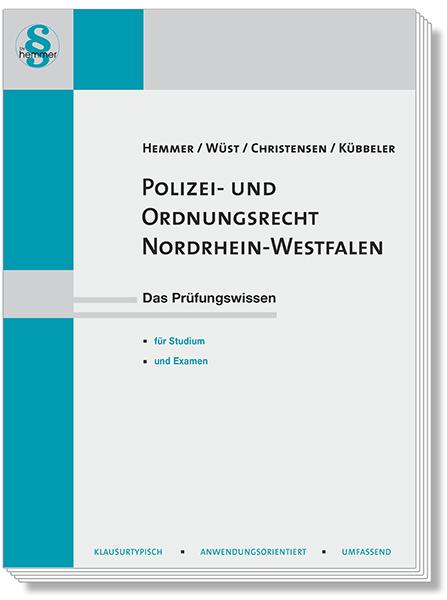 Cover-Bild Polizei- und Ordnungsrecht Nordrhein-Westfalen