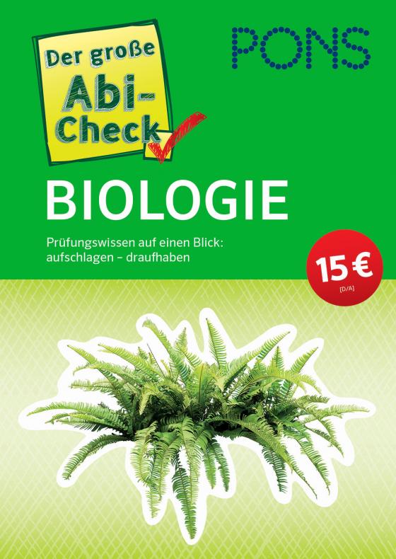 Cover-Bild PONS Der große Abi-Check Biologie