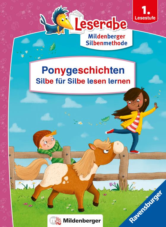Cover-Bild Ponygeschichten – Silbe für Silbe lesen lernen - Leserabe ab 1. Klasse - Erstlesebuch für Kinder ab 6 Jahren