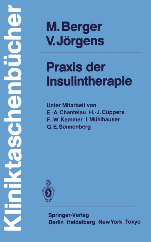 Cover-Bild Praxis der Insulintherapie
