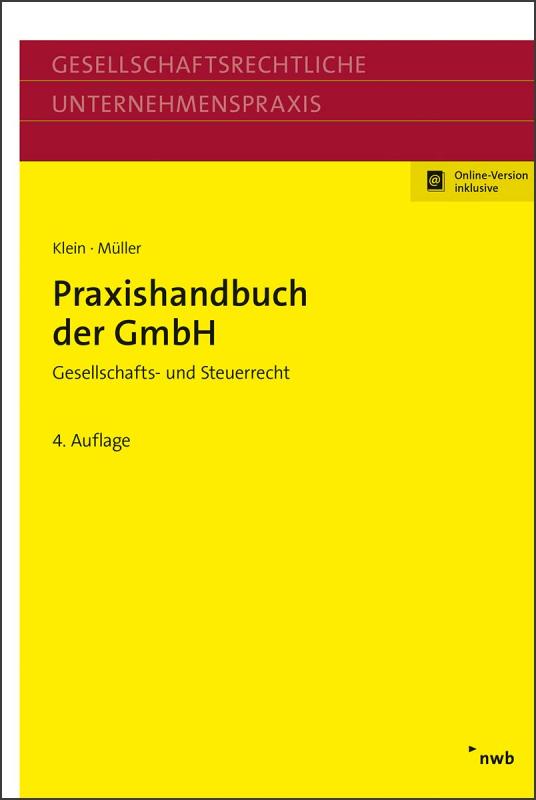 Cover-Bild Praxishandbuch der GmbH