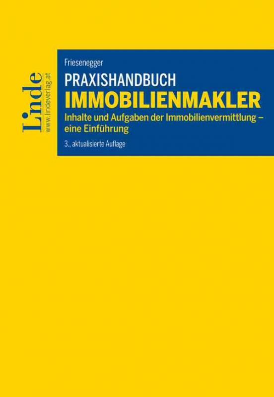 Cover-Bild Praxishandbuch Immobilienmakler