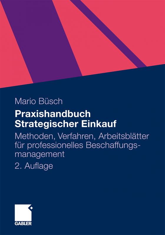 Cover-Bild Praxishandbuch Strategischer Einkauf