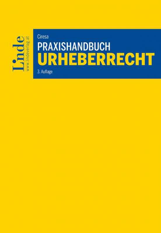 Cover-Bild Praxishandbuch Urheberrecht