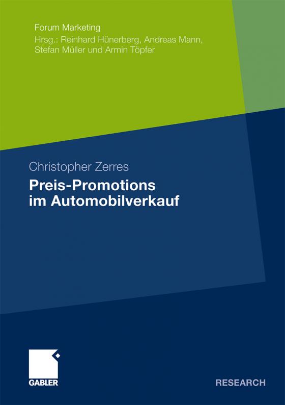 Cover-Bild Preis-Promotions im Automobilverkauf