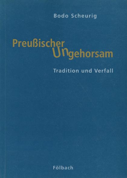 Cover-Bild Preussischer Ungehorsam