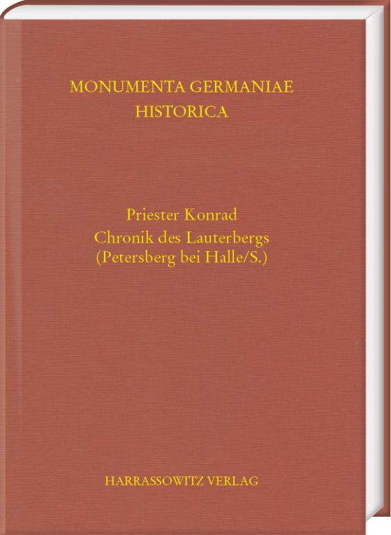 Cover-Bild Priester Konrad. Chronik des Lauterbergs (Petersberg bei Halle/S.)