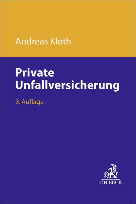 Cover-Bild Private Unfallversicherung