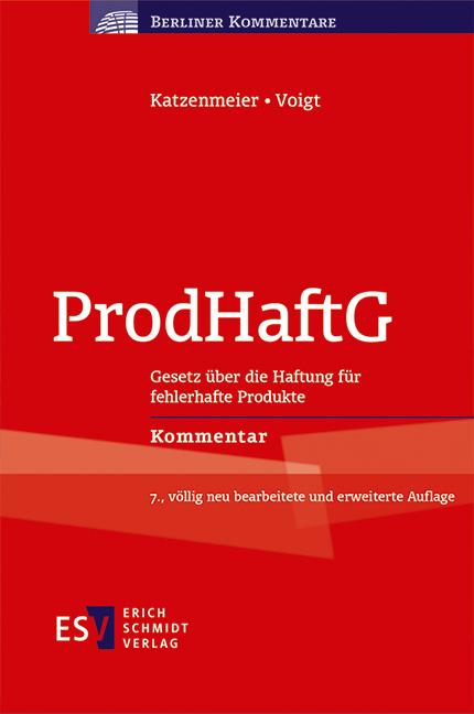 Cover-Bild ProdHaftG