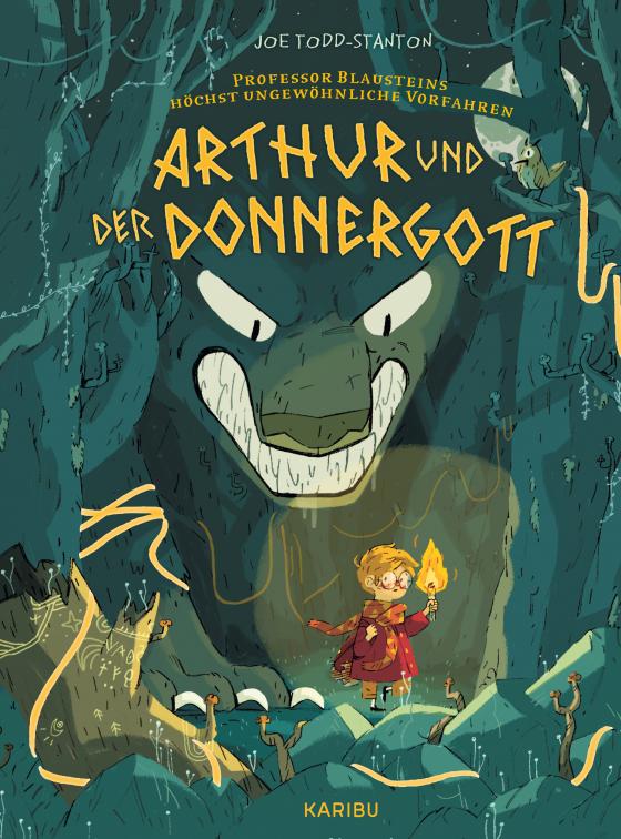 Cover-Bild Professor Blausteins höchst ungewöhnliche Vorfahren (Band 1) – Arthur und der Donnergott