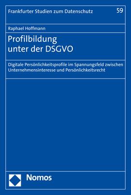 Cover-Bild Profilbildung unter der DSGVO
