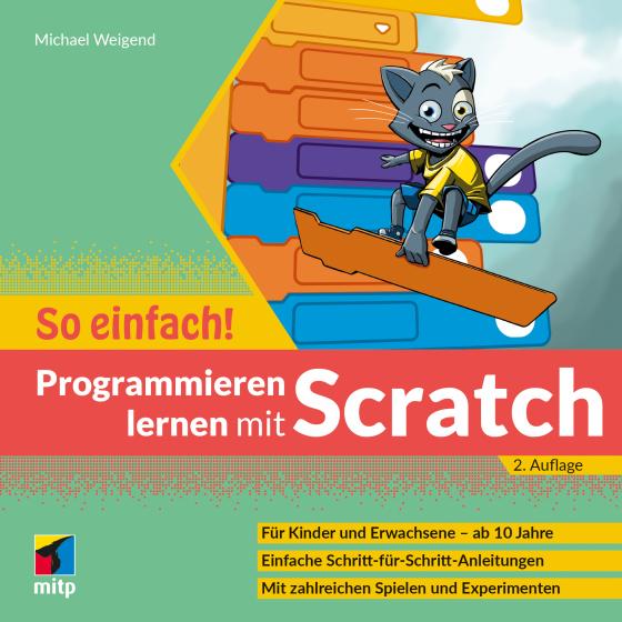 Cover-Bild Programmieren lernen mit Scratch - So einfach!