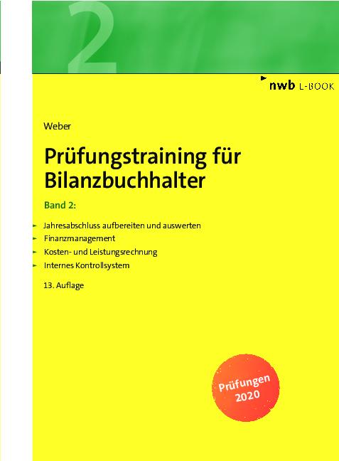 Cover-Bild Prüfungstraining für Bilanzbuchhalter, Band 2