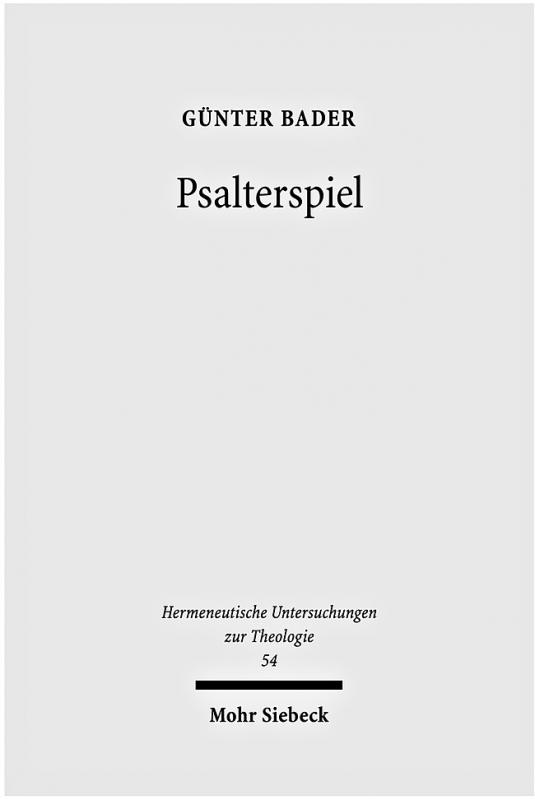 Cover-Bild Psalterspiel