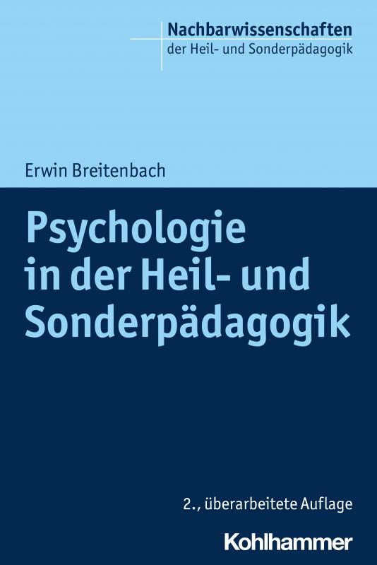 Cover-Bild Psychologie in der Heil- und Sonderpädagogik