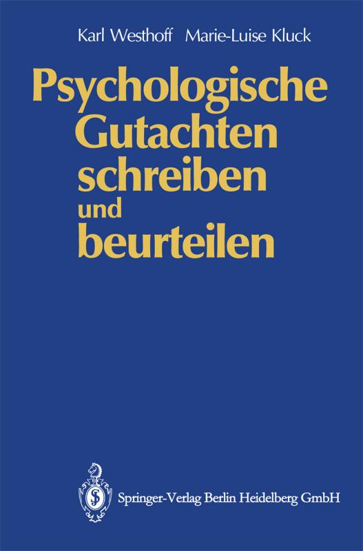 Cover-Bild Psychologische Gutachten schreiben und beurteilen